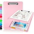 thumbnail image 1 of Clipboard with Storage, Plastic Storage Clipboard with Low Profile Clip, 1 of 7