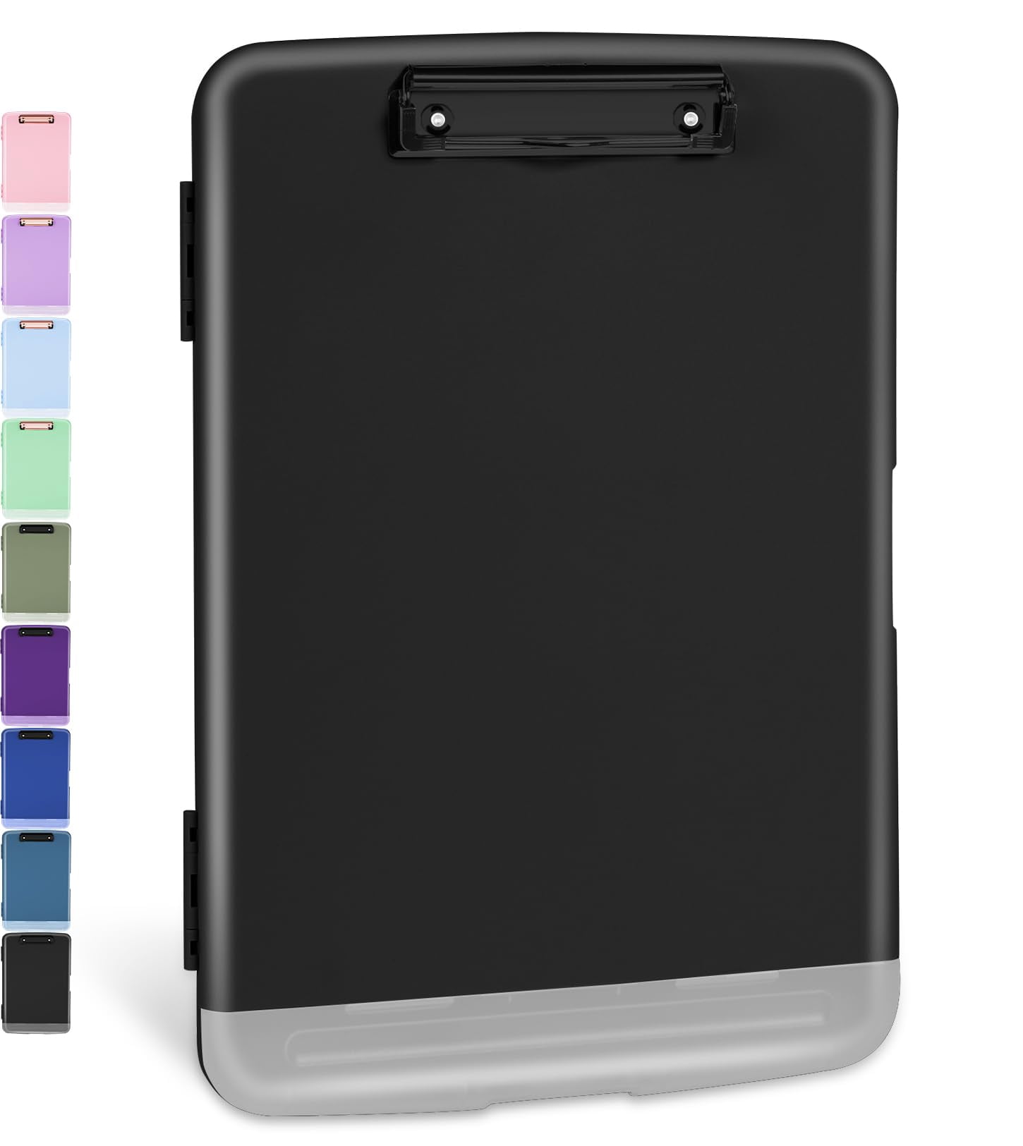 Clipboards With Storage  High Capacity Clip Boards 8.5x11 Pen Holder Heavy Duty Plastic Paper Organization Folder Cases Letter / A4 Size For Nurse Teachers School & Office Supplies