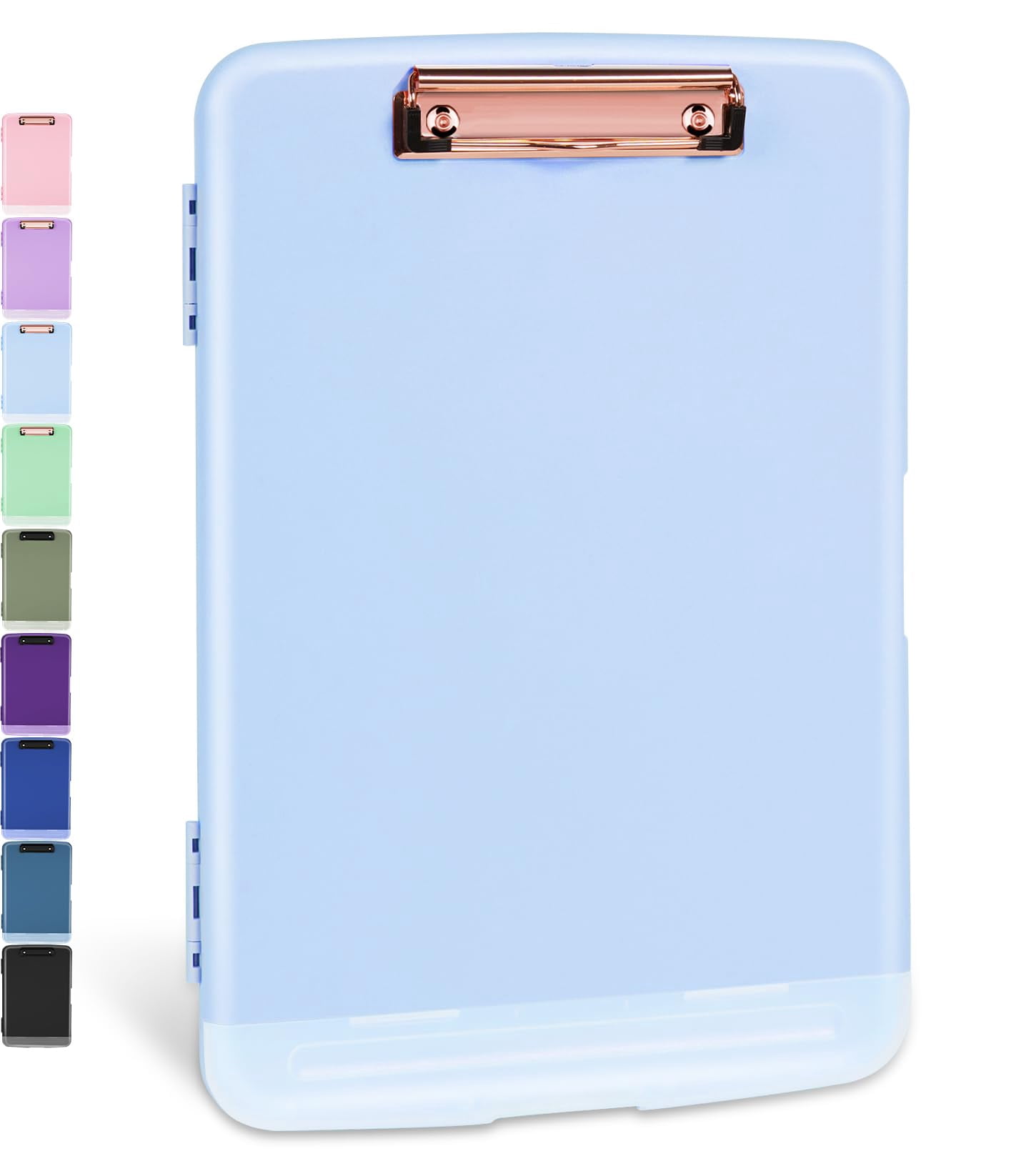 Clipboards With Storage  High Capacity Clip Boards 8.5x11 Pen Holder Heavy Duty Plastic Paper Organization Folder Cases Letter / A4 Size For Nurse Teachers School & Office Supplies