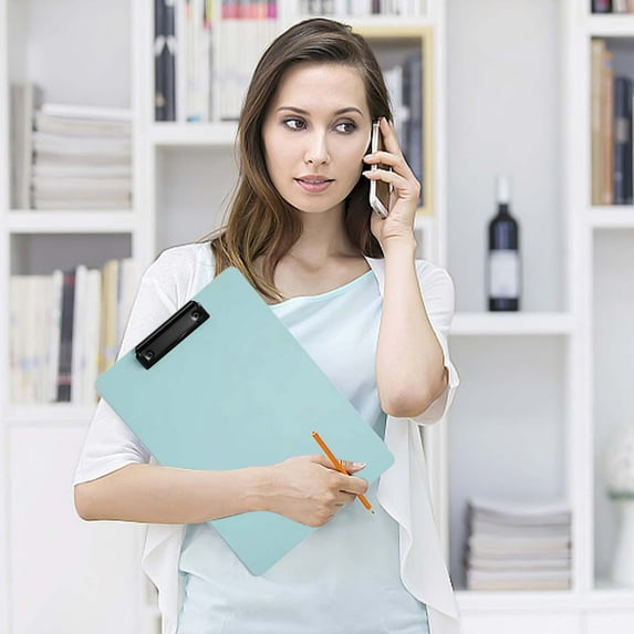 Clipboards with Storage, High Capacity Clip Boards 8.74"x6.10" Heavy Duty Nursing Clipboard Folder, Plastic Pen Holder, Case Box, Teacher Must Haves Supplies,Letter Size/ A4