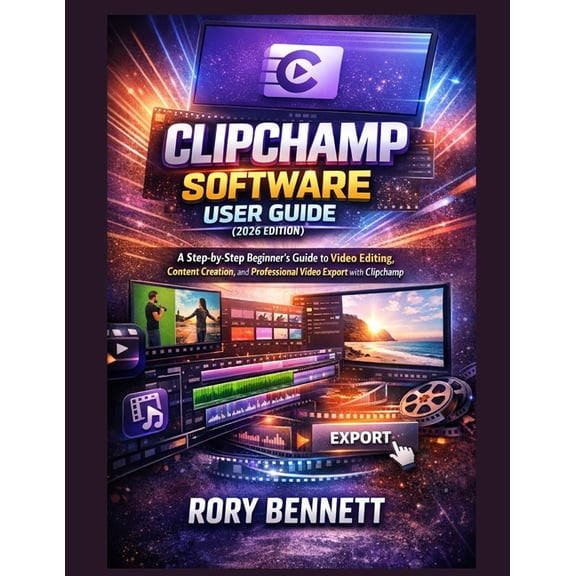 Clipchamp Software User Guide (2026 Edition): A Step-by-Step Beginner's Guide to Video Editing, Content Creation, and Pr, (Paperback)