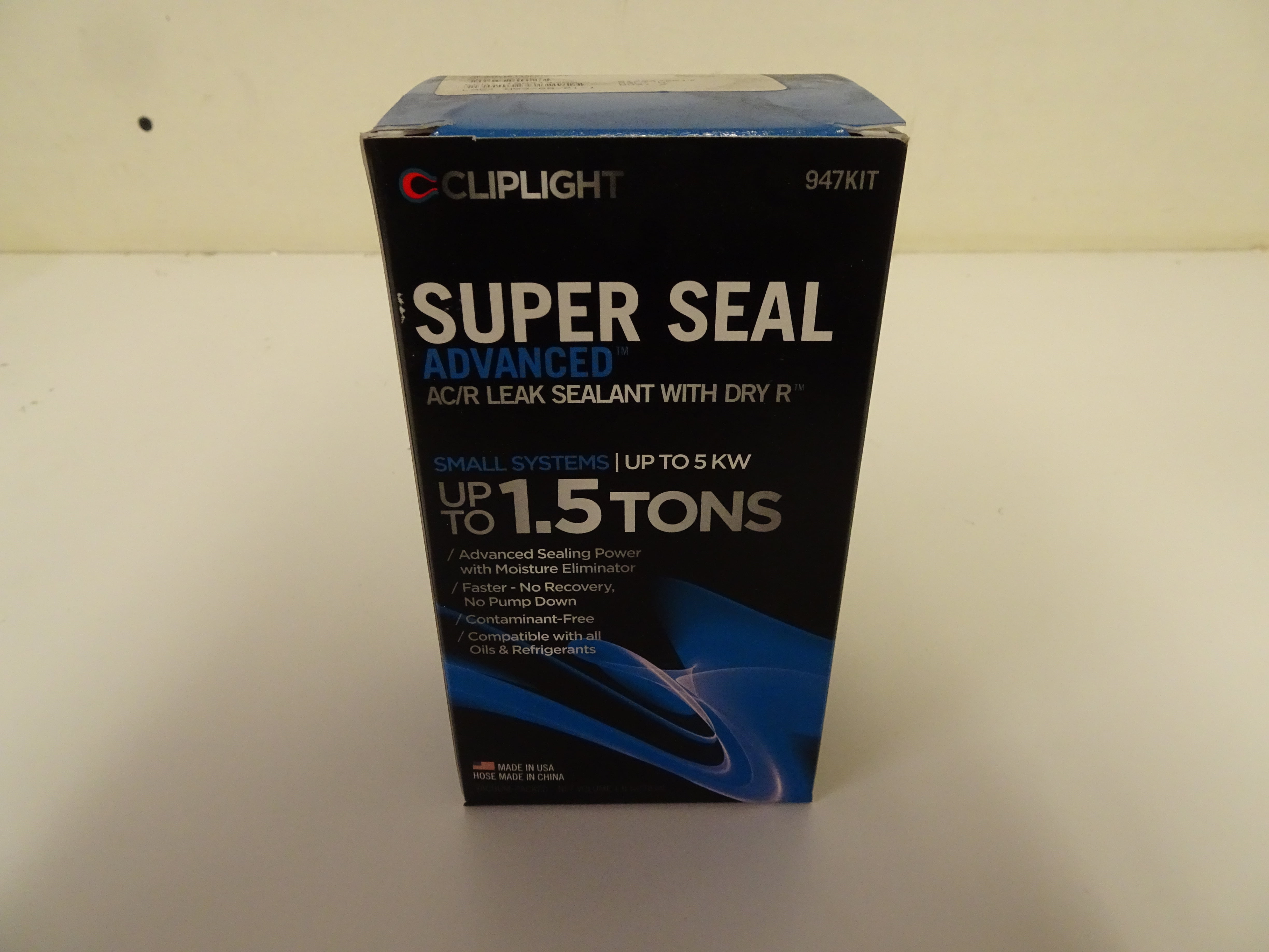 Cliplight Super Seal Advanced AC/R Leak Sealant with DRY R Seal Kit 947KIT