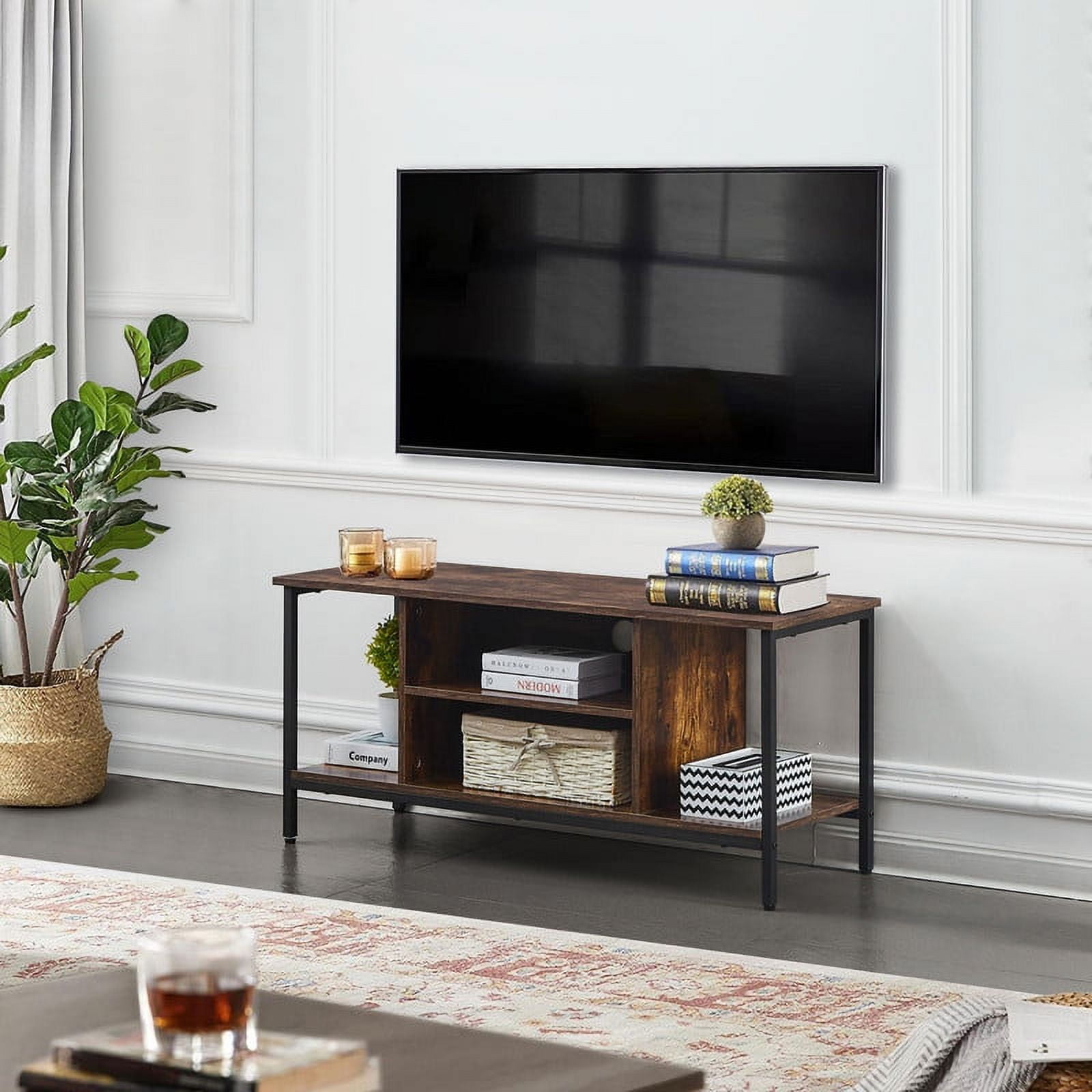 Clipop Industrial TV Stands, 43" TV for TVs up to 55", Steel