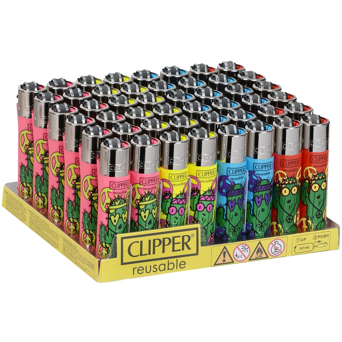 Clipper - Classic Large Reusable Lighter - Iconic Premium Refillable ...