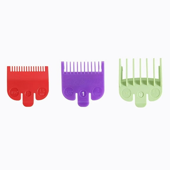 Clipper Guards Fits for Most Wahl Clippers, Color Coded Hair Clipper Guides Replacement,3pcs
