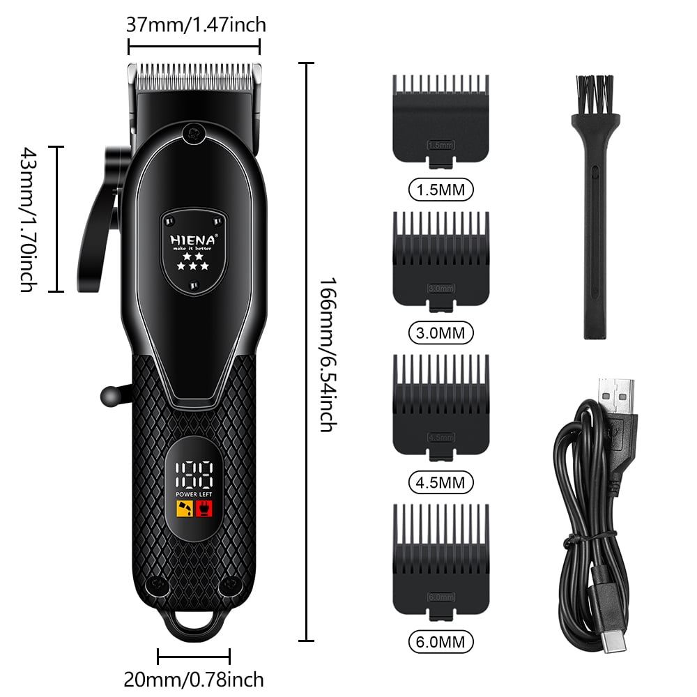 Clipper Kit for Men Electric Shaver Hair Trimmer Professional Cutting ...