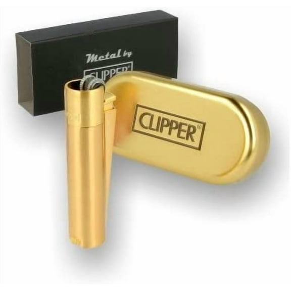 Clipper Lighter 3" Gold Assorted