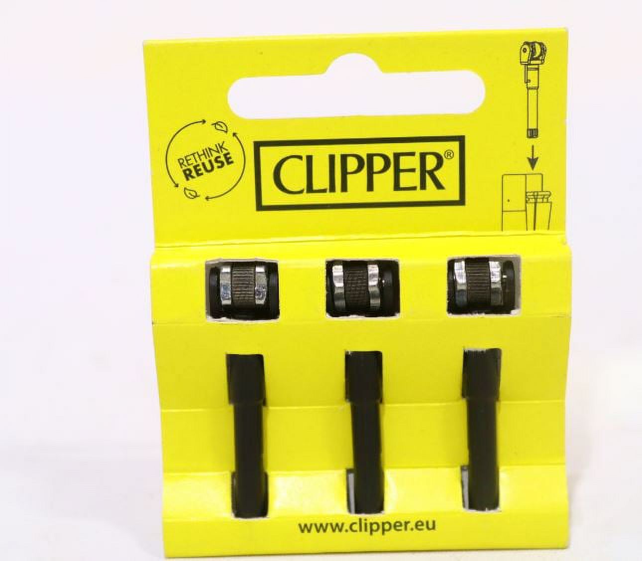 Clipper Lighter Flints 1 Pack 3PCS Flint Barrel Replacement Wheel Flint