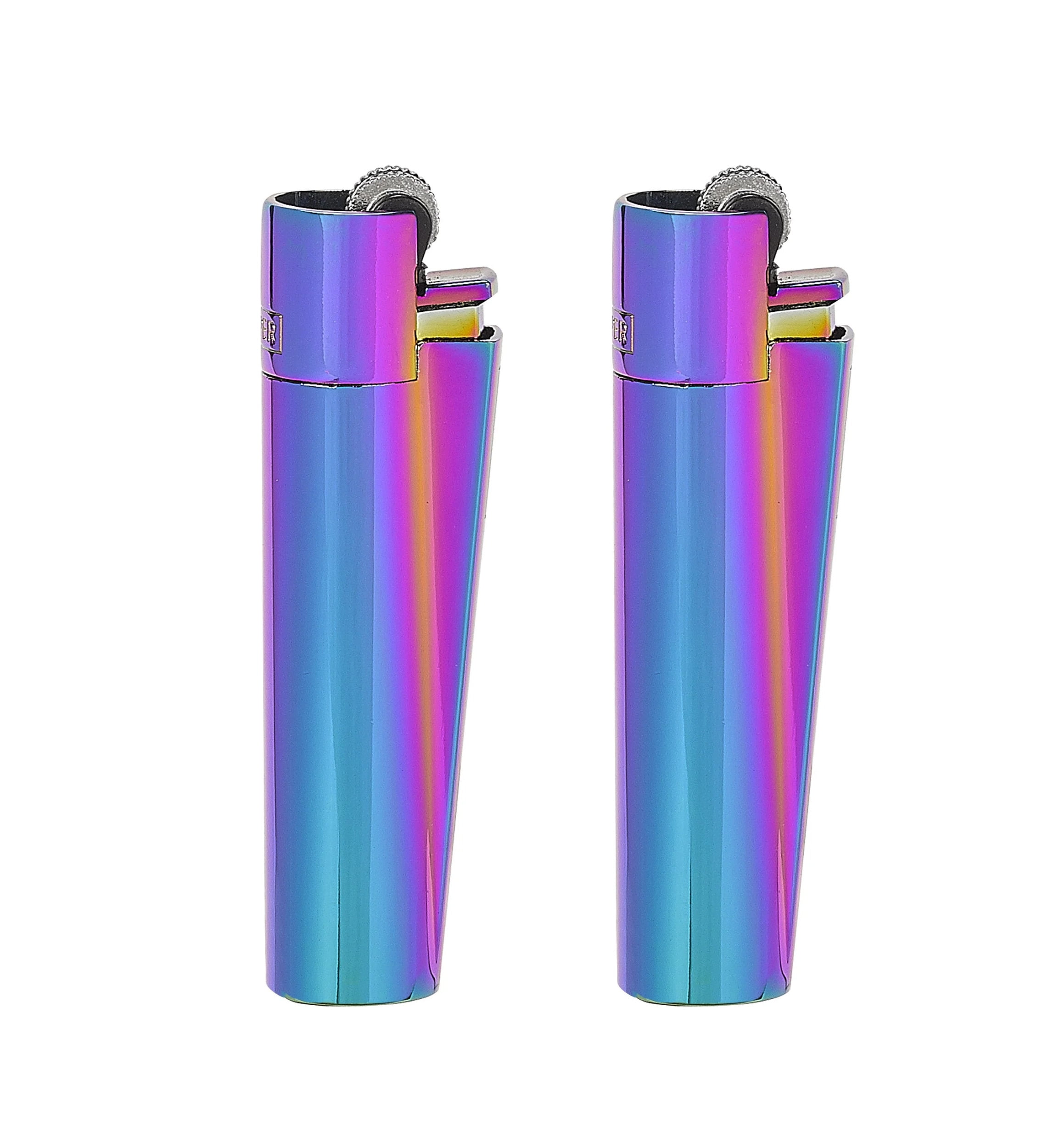 Clipper Metal Lighter Iconic Premium Refillable Butane Lighter Replace Butane, Flint, and