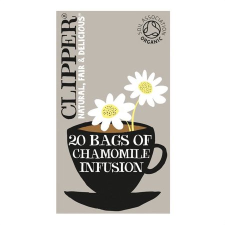 Clipper Organic Chamomile Tea Bags Infusion 20 per pack-DEL