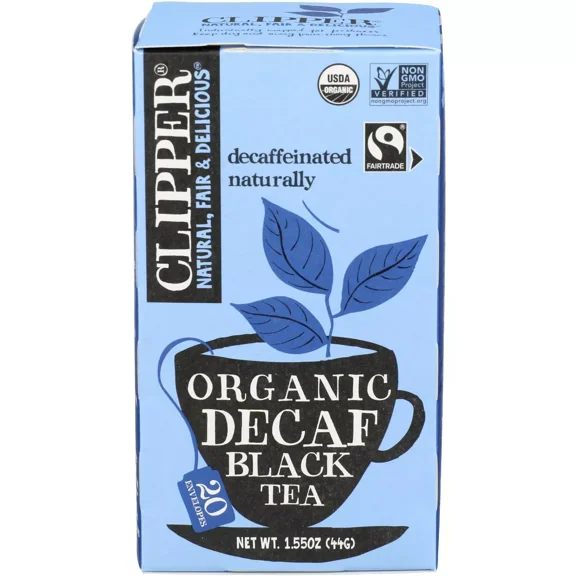 Clipper Organic Decaffeinated Tea 1.55 oz (Pack of 6)