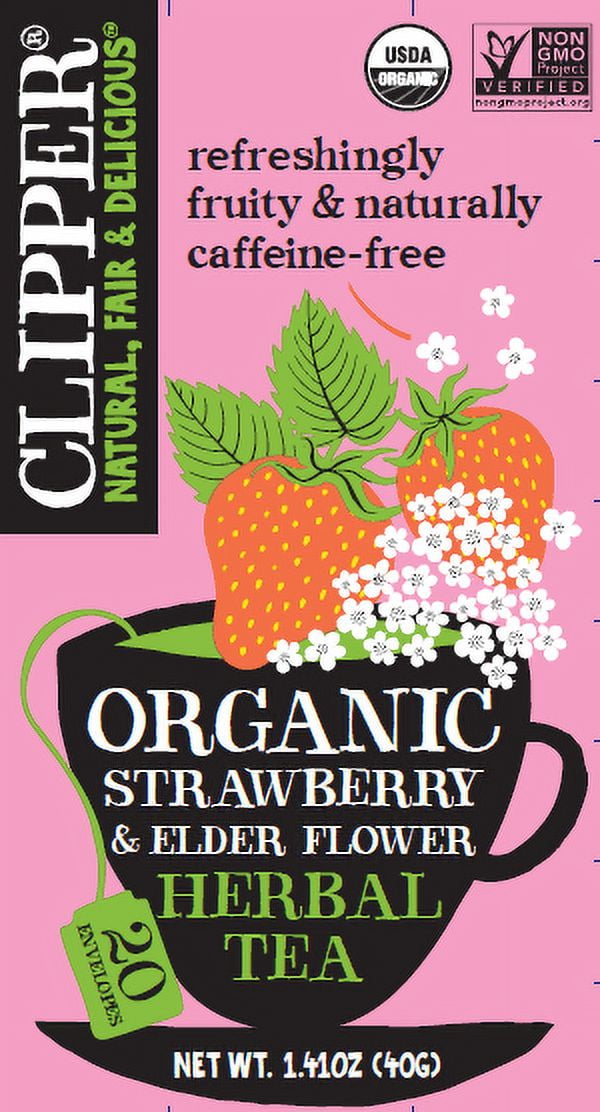 Clipper Tea Strawberry Fields Org 1.410 oz