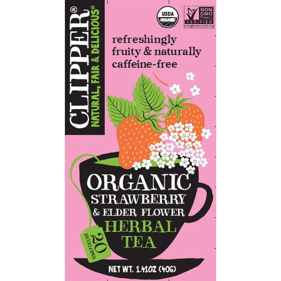 Clipper Tea Strawberry Fields Org 1.410 oz