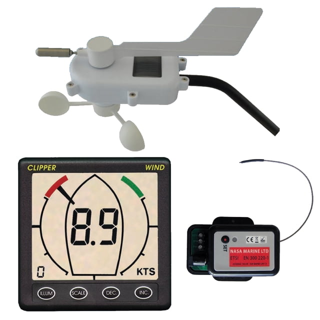Clipper Wireless Wind System Complete w/Display [CL-WWS] - Walmart ...
