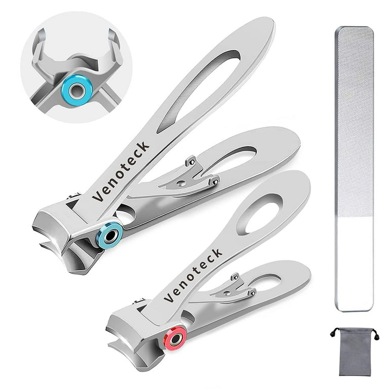 Toenail Clippers for Seniors Thick Nails No Splash Nail Clippers for Men-Heavy  Duty Toe Nail Clippers for Women with Catcher - AliExpress