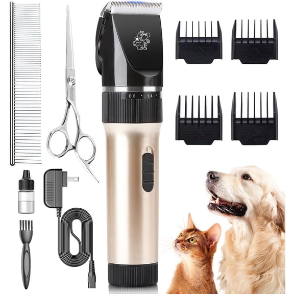 Clippers for , Low Noise Clippers, Cordless Hair Trimmer, Shavers for Dogs Cats s