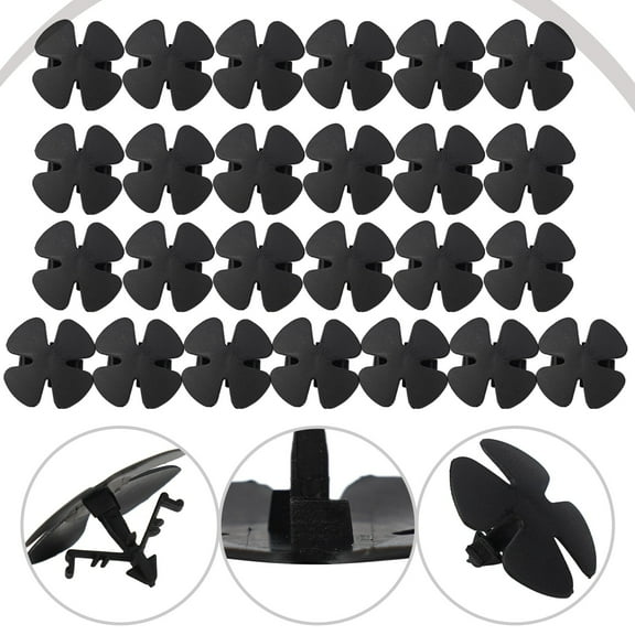 Clips Enjoy a Safe Ride with 25 Pcs Hood Insulation Retainers Fasteners Clips 91501 SWA 003 for Honda Civic 2012 On