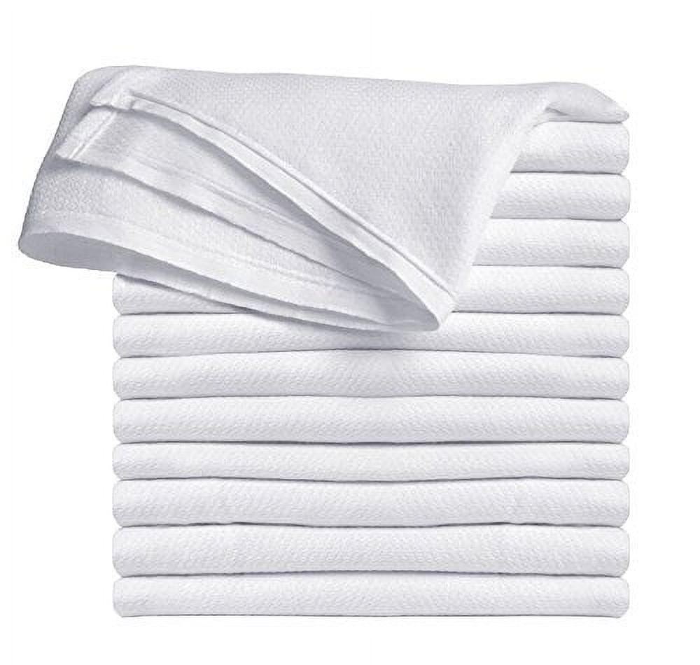 Clips N Grips Birdseye Flatfold Cloth Diapers, 24 Count (White)