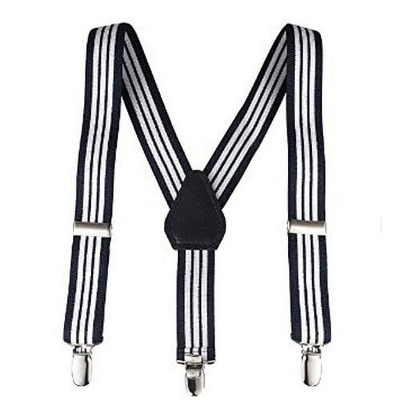 Clips N Grips Child Baby Toddler Kid Adjustable Elastic Suspenders Y Back Design