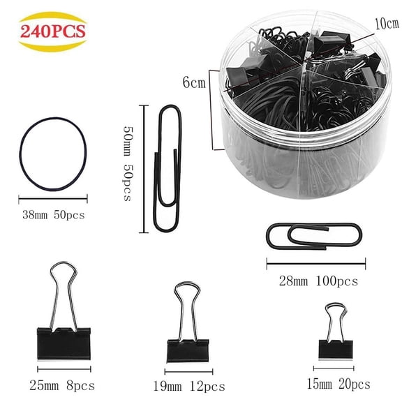 Clips Set, 240pcs Styling Accessories for Women, Sleek Hair Pins for Braids, Updos, and Daily Hair Maintenance Tools