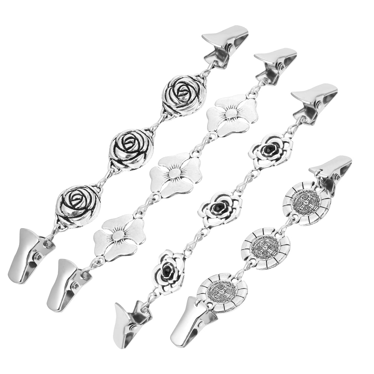 Clips Sweater Cardigan Collar Clip Waist Clothing Dress Shawl Cincher