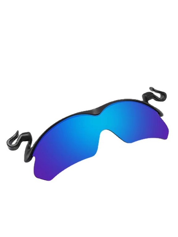 Clips on Hat Polarizing Sunglasses, Adjustable Sunglasses with Nose Pad, Sun Protections Fishing Glasses, Outdoor Shades