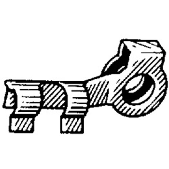 Clipsandfasteners Inc 100 Throttle Rod Clips 3/16 Rod Diameter (Left)