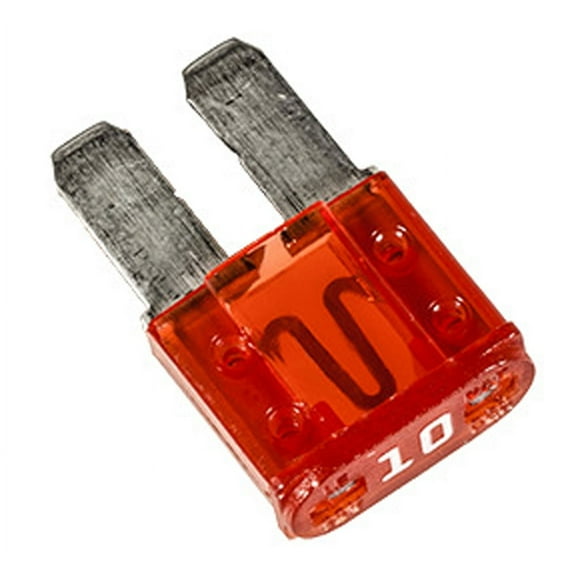 Clipsandfasteners Inc 5 Micro-Fuses 10 AMP Red Color For GM