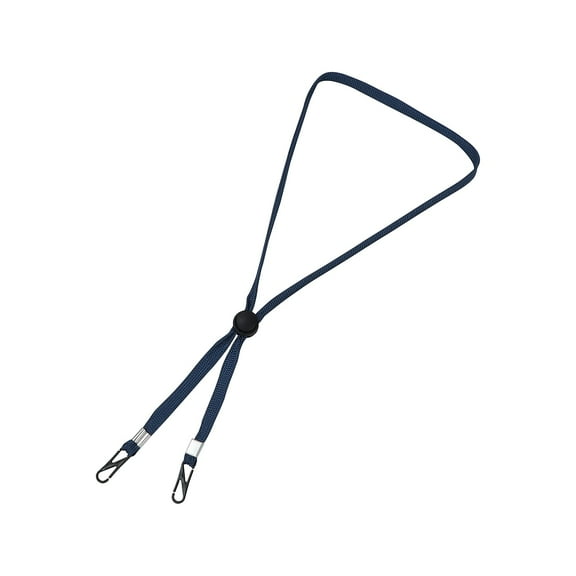 Cliq-It Face Mask Lanyard, Navy, Each (CL61312NB)
