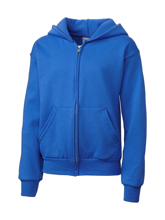 Basics Youth Flc F/Z Hoodie