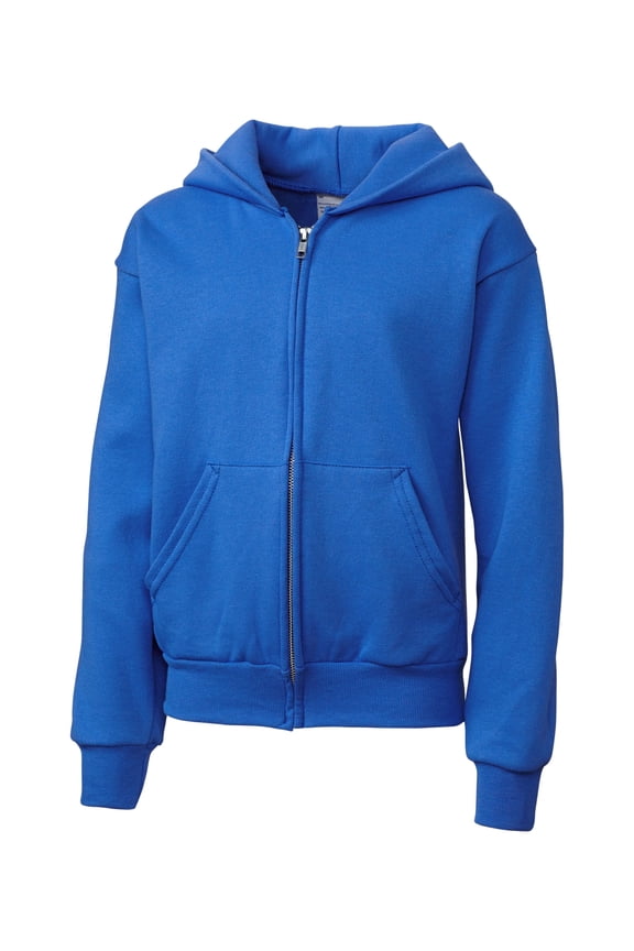 Basics Youth Flc F/Z Hoodie