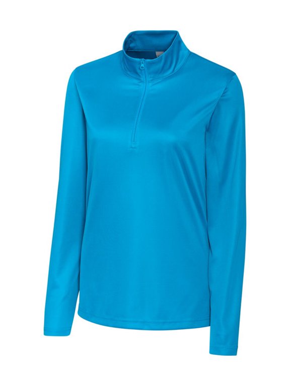 Women's Long Sleeve Spin Jersey Half Zip Overknit