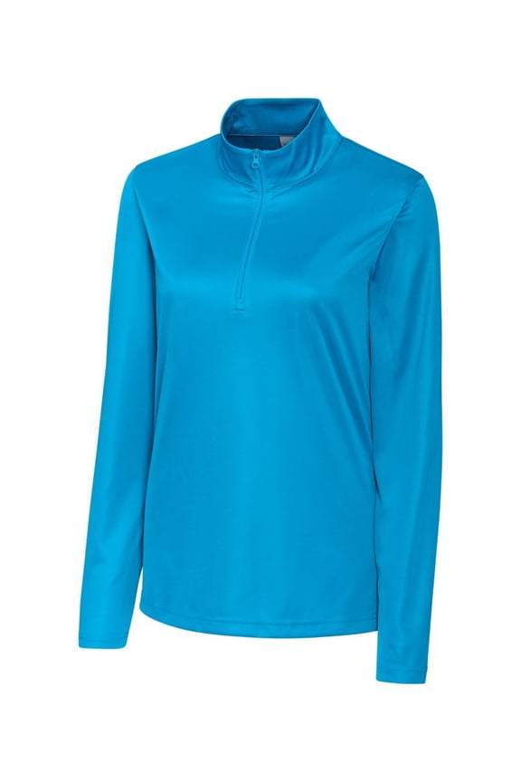 Women's Long Sleeve Spin Jersey Half Zip Overknit