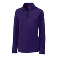 thumbnail image 1 of Clique Women's Long Sleeve Summit Half Zip Microfleece Jacket, 1 of 4