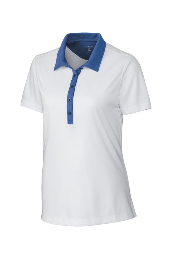 Women's Short Sleeve Parma Colorblock Performance Golf Polo