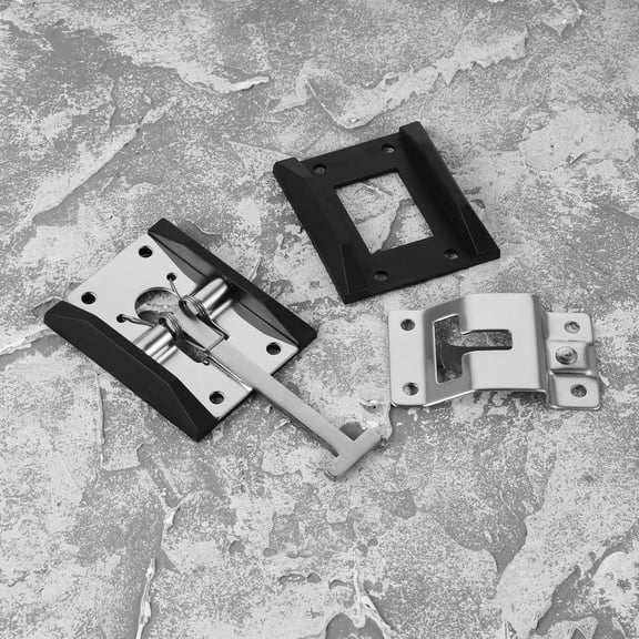 Clispeed 1 Pair Stainless Steel RV Door Clips for Weather Protection in Vehicle Use