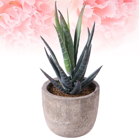 Clispeed Artificial Plant Multi-Color Desktop Decoration for Home and Office 1Pc