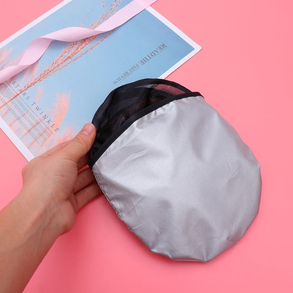 Clispeed 1Set Car Window Shade Black Static Cling Mesh Fabric Blocks Sunlight Uv Rays