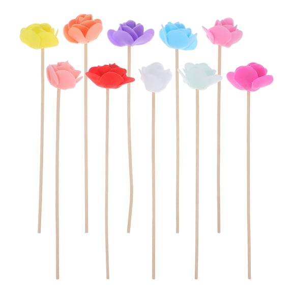Clispeed 10pcs Replaceable Diffuser Rods Diffuser Stick for Home Users Decor