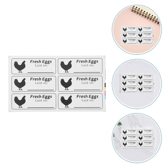 Clispeed Carton Date Label Stickers for Easy Tracking and Organized Produce Storage
