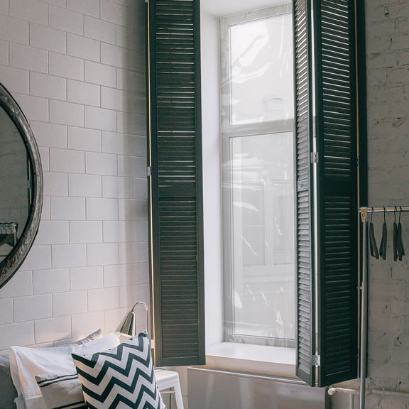 Clispeed Windproof Winter Window Film, Transparent and Easy to Install