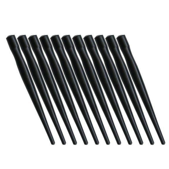 Clispeed 15Pcs Black Plastic Pen Nib Holder Compatible with Various Ink Refills for Painting and Drawing