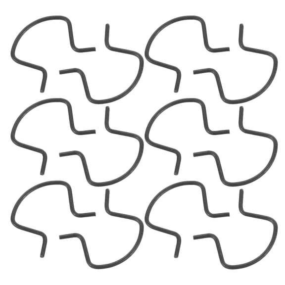 Clispeed 15pcs Window Crank Panel Clips Metal For Easy Installation By Mechanics