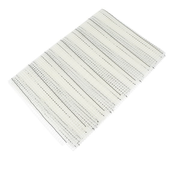 Clispeed 1Pcs Floor Mat Crochet Mesh White Cloth for Home Decoration by Artists