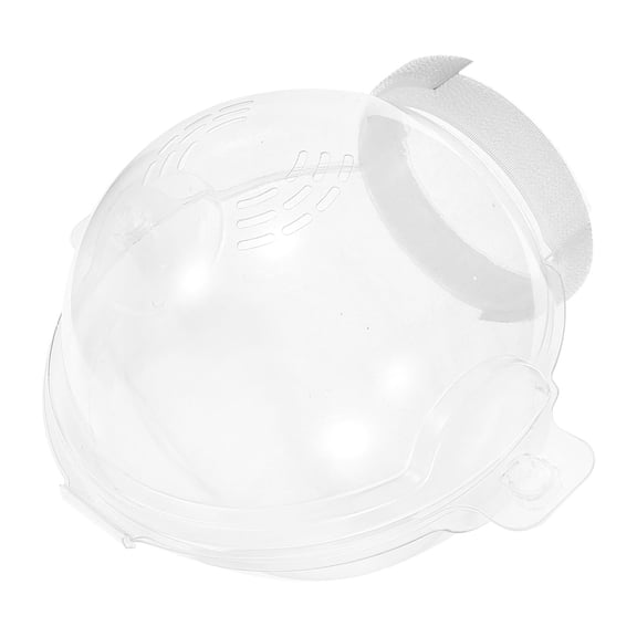 Clispeed Breathable Transparent Cat Hood with ABS Material for Comfortable Pet Recovery Use