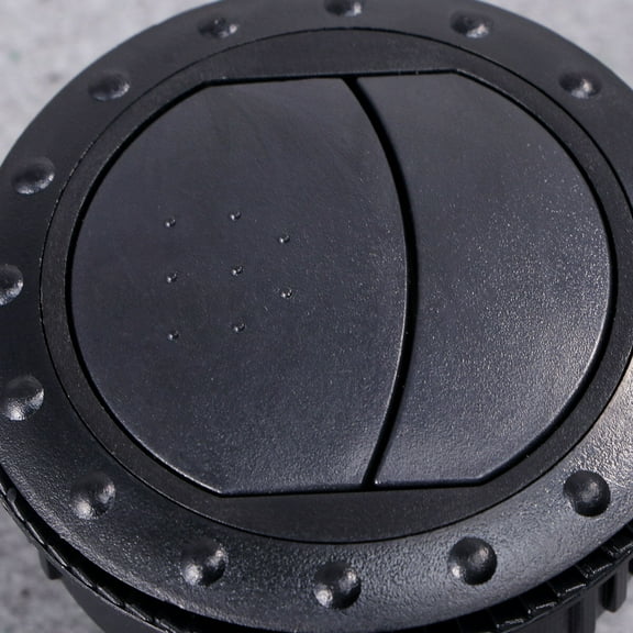 Clispeed 1Pc Universal Black ABS Car Air Conditioning Outlet with Durable Auto Ac Vent