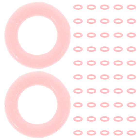 Clispeed Stitch Counting Marker Rings Pink 2000Pcs Crafting Tools for Handmade Crafts