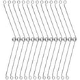 Clispeed 20pcs Iron Torsion Spring Clips For Basement Window Well Cover