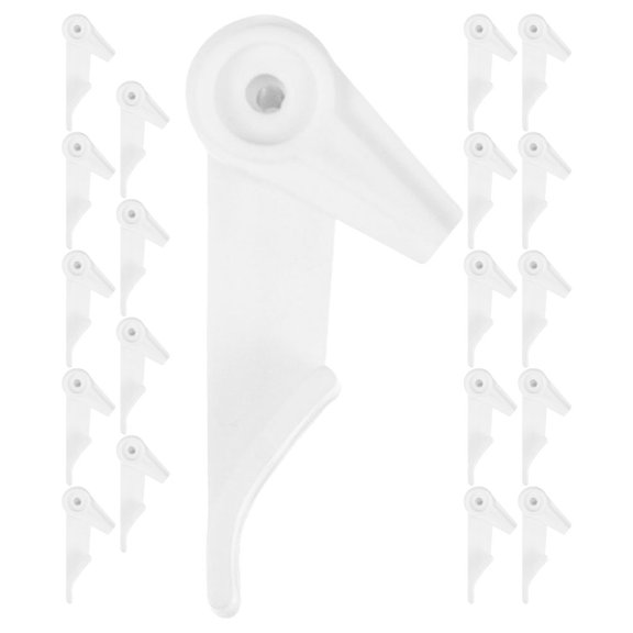 Clispeed 20Pcs Fixed Buckle Ceiling Light Accessories Plastic Fixed Clips for Home Lighting