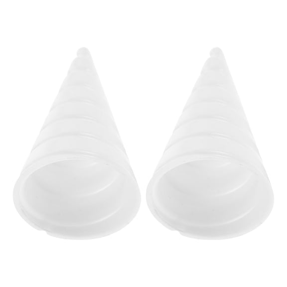 Clispeed Gardening Wire Antenna Jig Coil Winding Tool Plastic White for Gardening Enthusiasts 2PCS